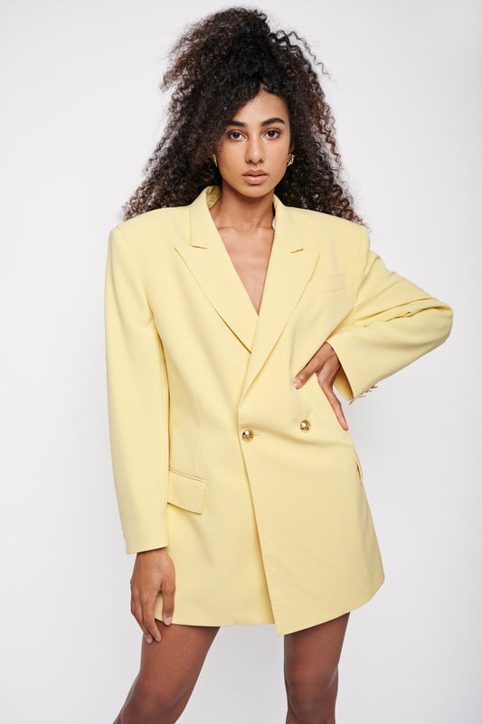Blazer "Joseph" banana yellow