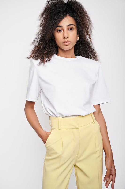 Pantaloni "Silva" banana yellow