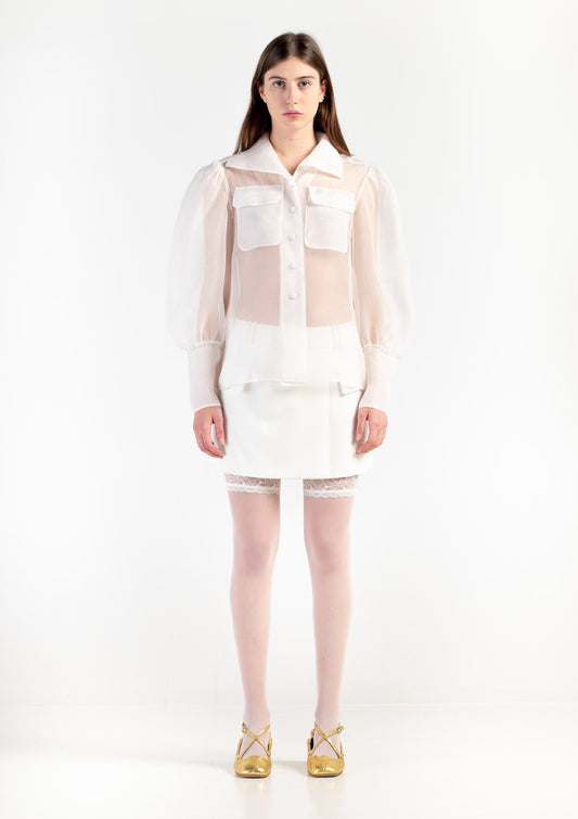 Mini gonna "Emma" white