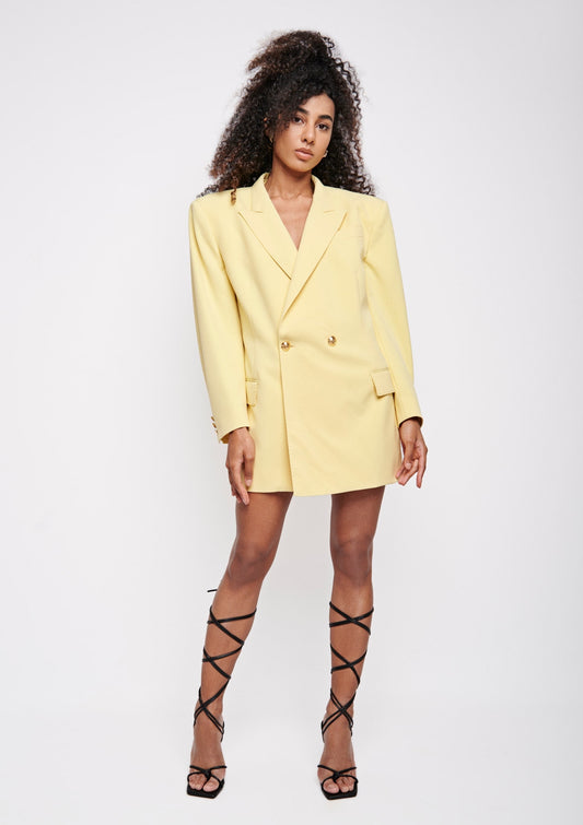 Blazer "Joseph" banana yellow