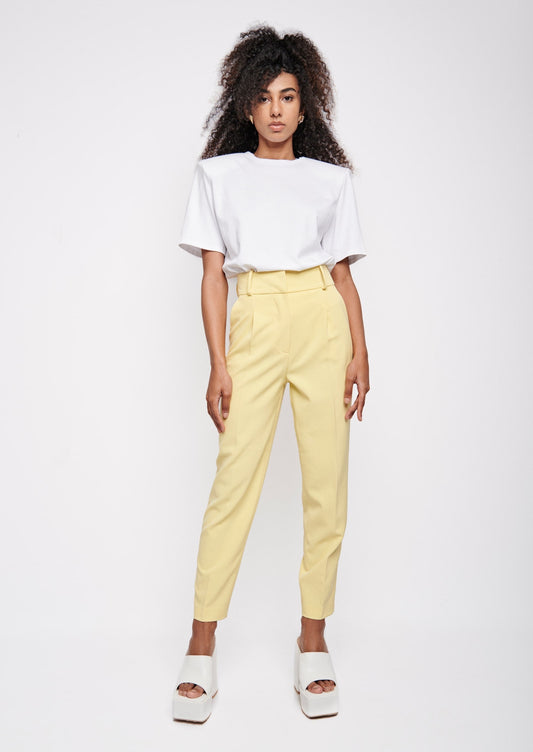 Pantaloni "Silva" banana yellow