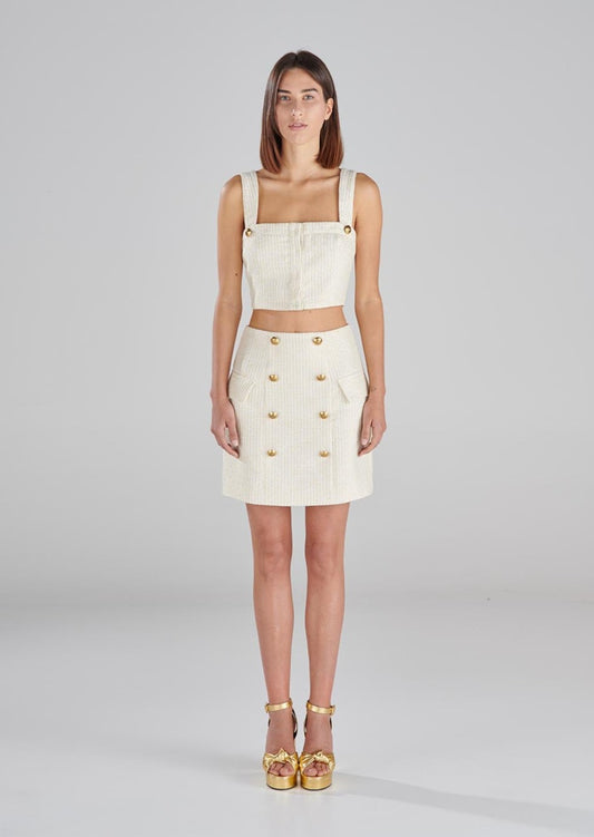 MINI GONNA "NINA" YELLOW