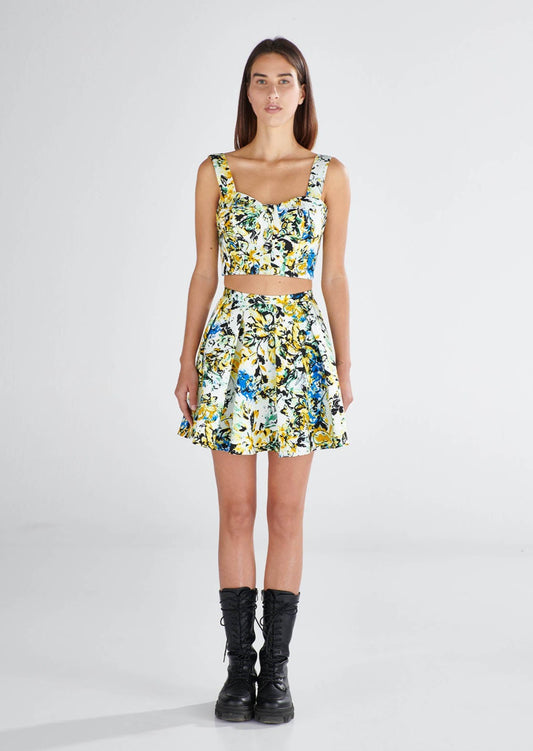 Mini gonna "Clara" flowers